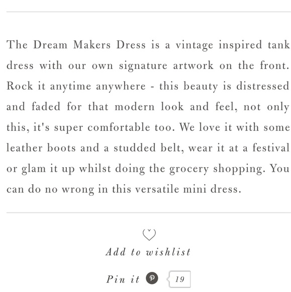 Sold Spell Dream Makers Dress - Picture 8 of 8